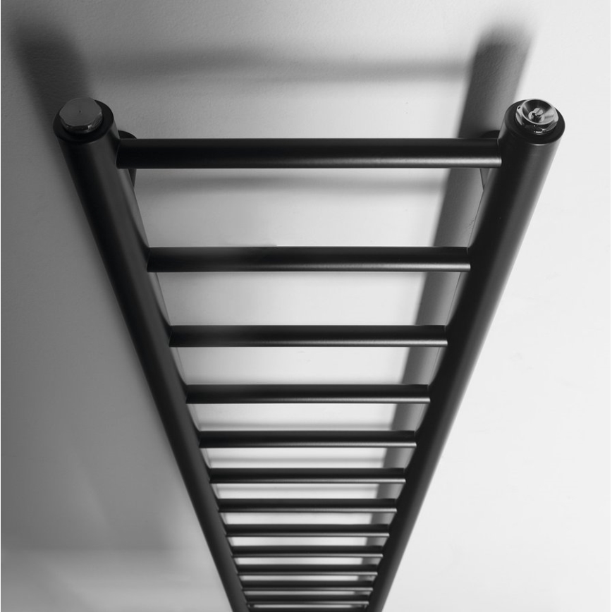 Sapho - Kopalniški radiator DINA 174x30 cm, matna črna