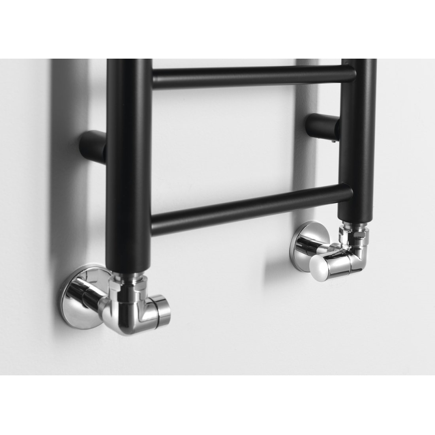 Sapho - kopalniški radiator DINA 278W 30x138 cm matna črna