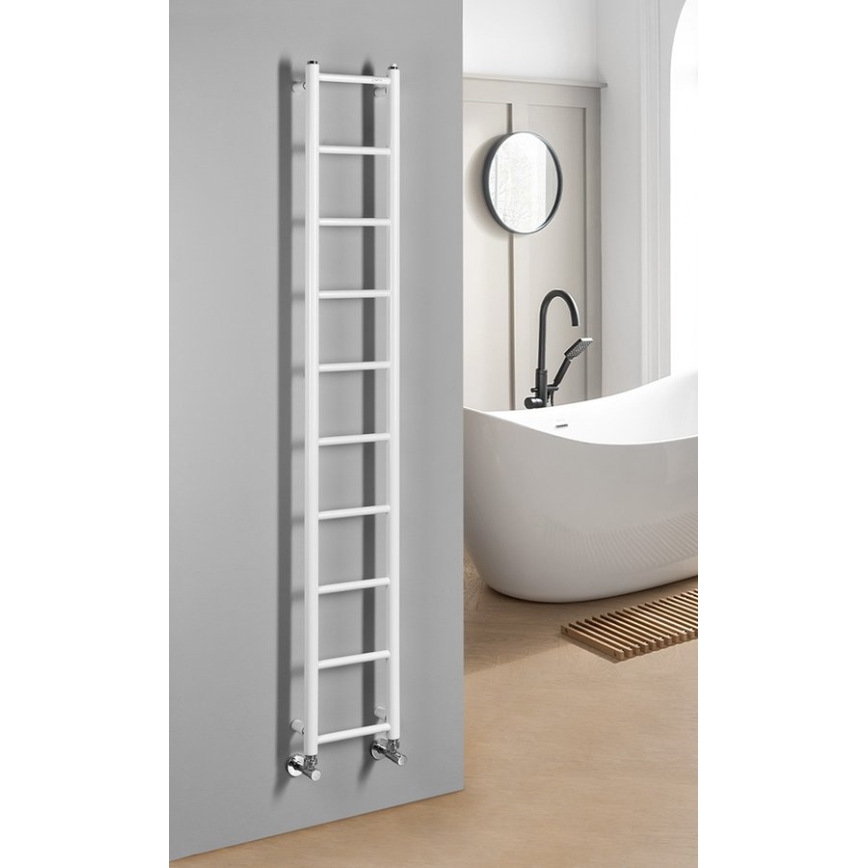 Sapho - Kopalniški radiator DINA 282W 25x168 cm bela