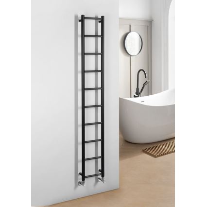 Sapho - Kopalniški radiator DINA 282W 25x168 cm mat črna