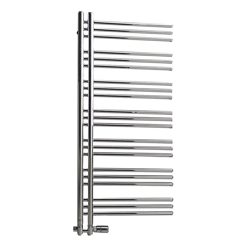 Sapho - Kopalniški radiator DORLION 378W/230V 50x120 cm sijajni krom