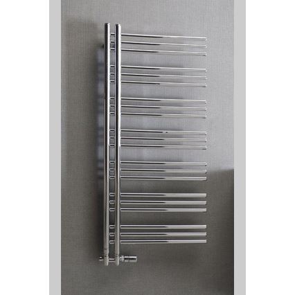Sapho - Kopalniški radiator DORLION 378W/230V 50x120 cm sijajni krom