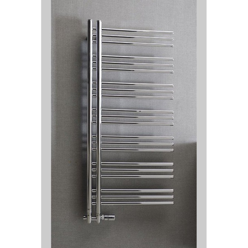 Sapho - Kopalniški radiator DORLION 378W/230V 50x120 cm sijajni krom