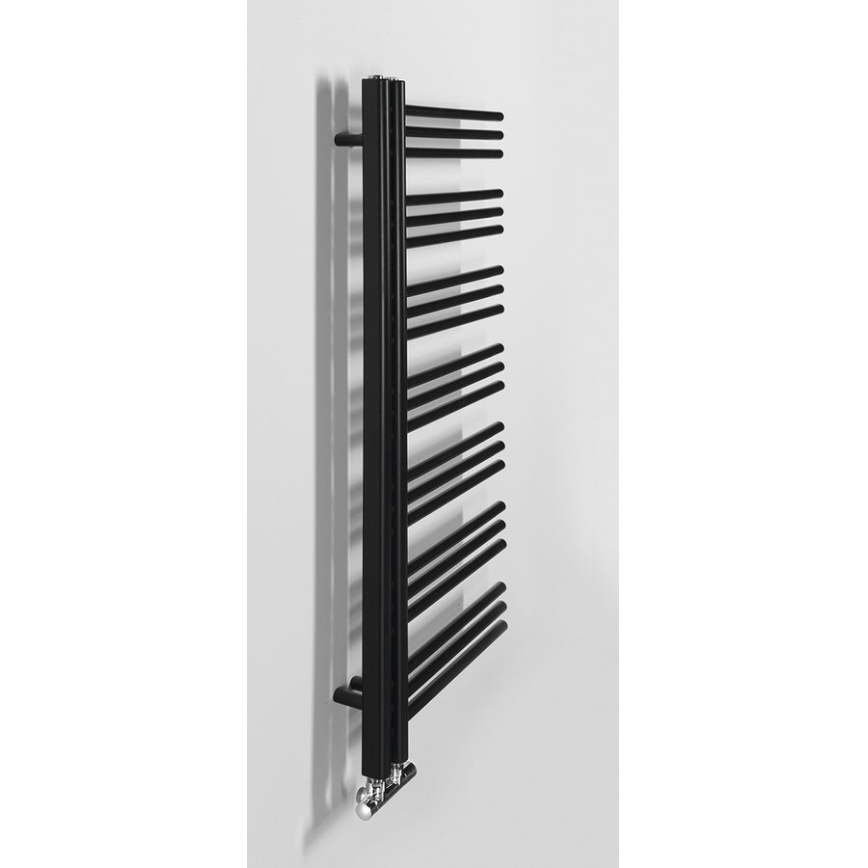 Sapho - Kopalniški radiator DORLION 400W/230V 50x120 cm mat črna