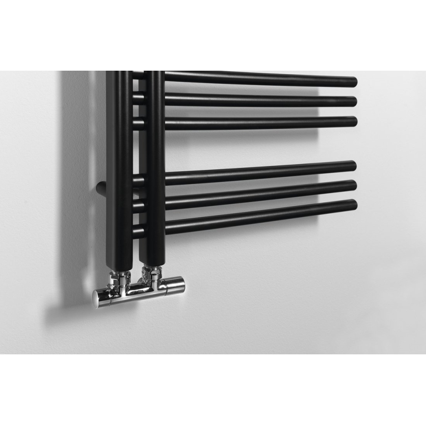 Sapho - Kopalniški radiator DORLION 400W/230V 50x120 cm mat črna