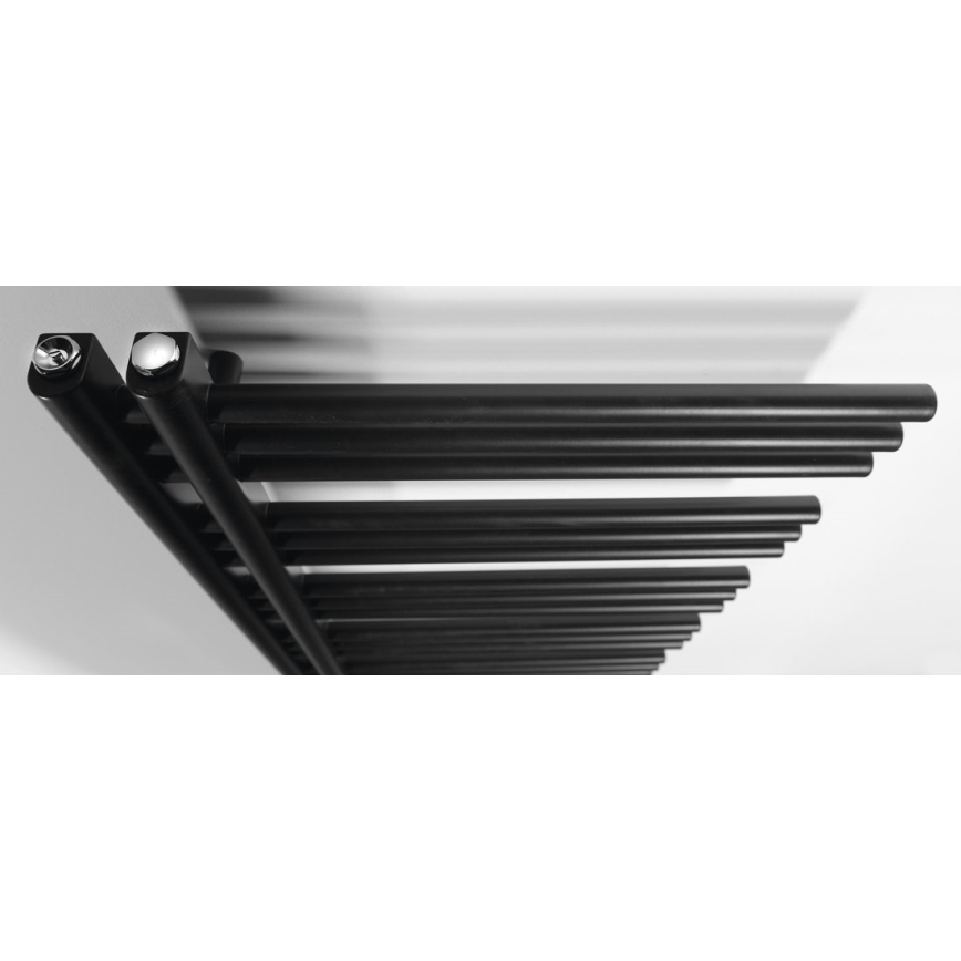 Sapho - Kopalniški radiator DORLION 400W/230V 50x120 cm mat črna