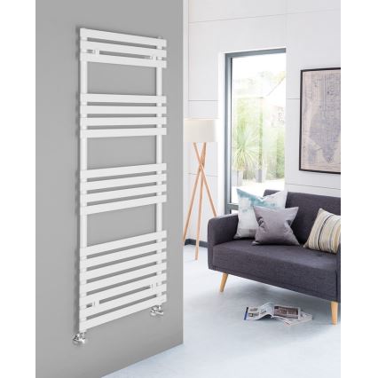 Sapho - Kopalniški radiator JALOUSI 150x50 cm, bela