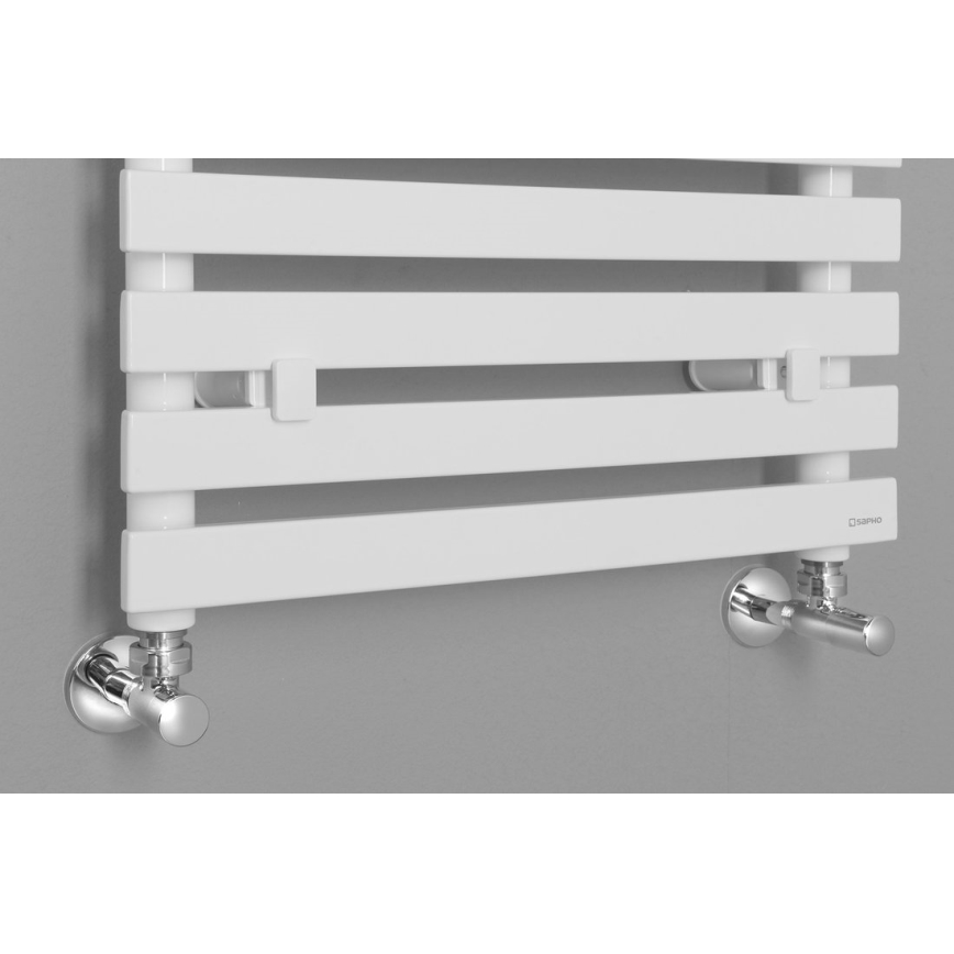 Sapho - Kopalniški radiator JALOUSI 765W/230V 50x150 cm bel