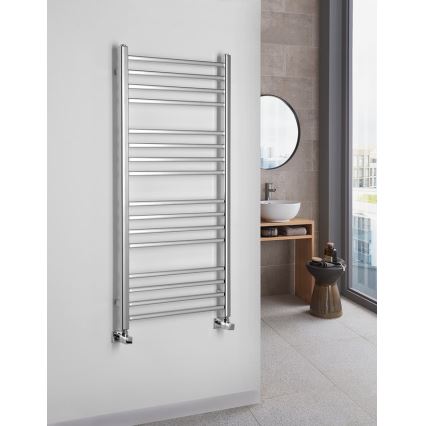 Sapho - Kopalniški radiator METRO 347W/230V 50x120 cm sijajni krom