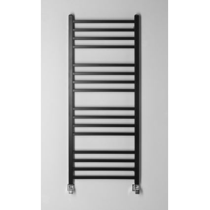 Sapho - Kopalniški radiator METRO 386W/230V 50x120 cm mat črna
