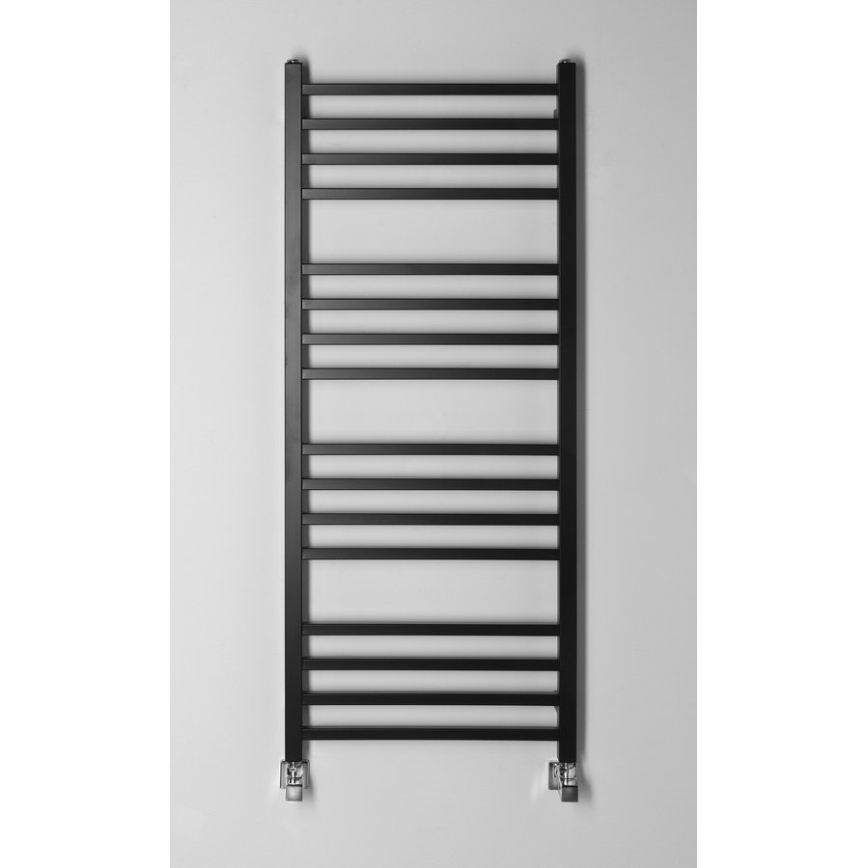 Sapho - Kopalniški radiator METRO 386W/230V 50x120 cm mat črna