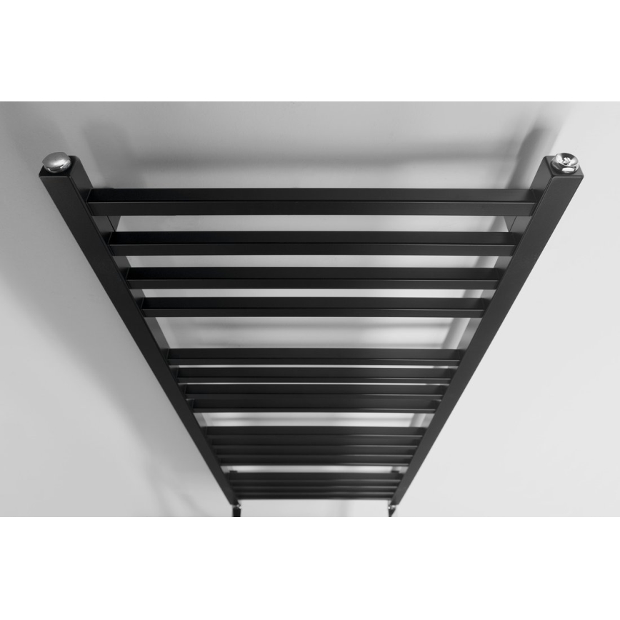 Sapho - Kopalniški radiator METRO 386W/230V 50x120 cm mat črna