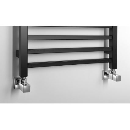 Sapho - Kopalniški radiator METRO 386W/230V 50x120 cm mat črna
