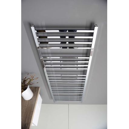 Sapho - Kopalniški radiator METRO 497W/230V 60x153 cm sijajni krom