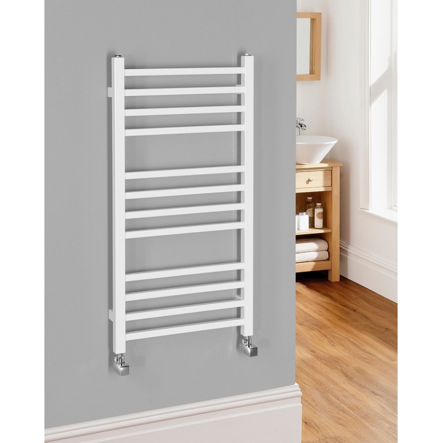 Sapho - Kopalniški radiator METRO 89x45 cm, bel