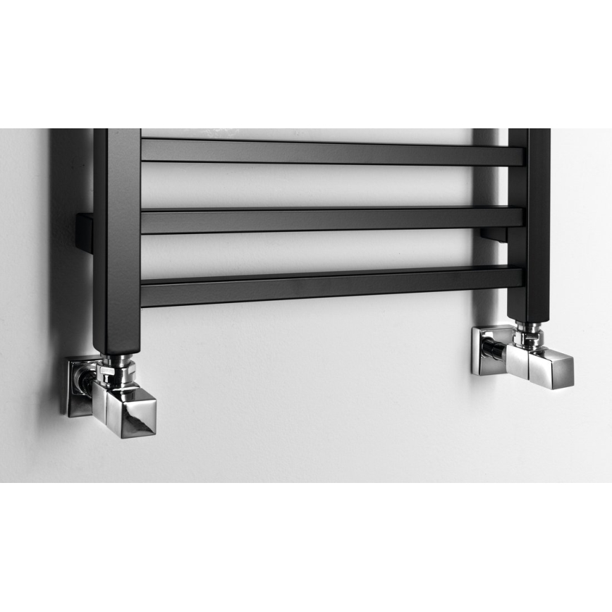Sapho - Kopalniški radiator METRO 89x45 cm mat črna
