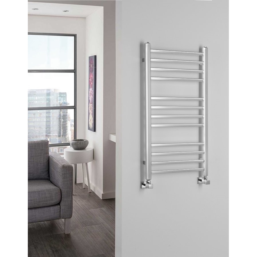 Sapho - Kopalniški radiator METRO 89x45 cm sijajni krom