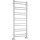 Sapho - Kopalniški radiator METRO DOS 110x50 cm, sijajni krom