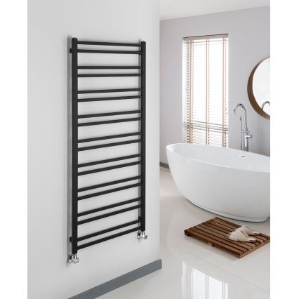 Sapho - Kopalniški radiator METRO DOS 143x55 cm mat črna