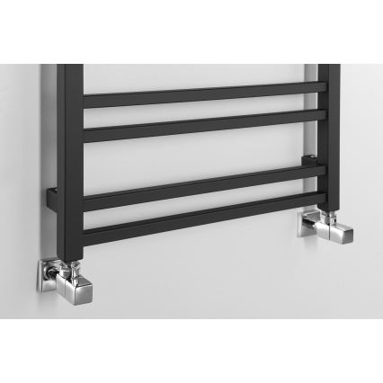Sapho - Kopalniški radiator METRO DOS 143x55 cm mat črna