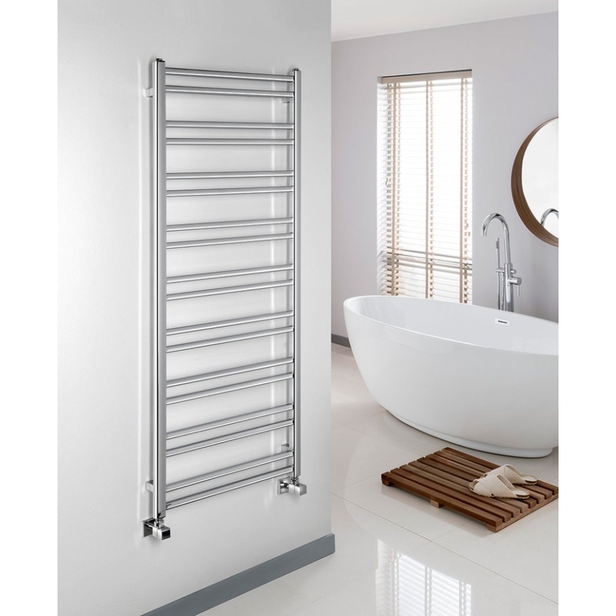 Sapho - Kopalniški radiator METRO DOS 143x55 cm sijajni krom