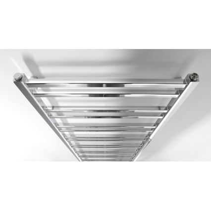 Sapho - Kopalniški radiator METRO DOS 143x55 cm sijajni krom