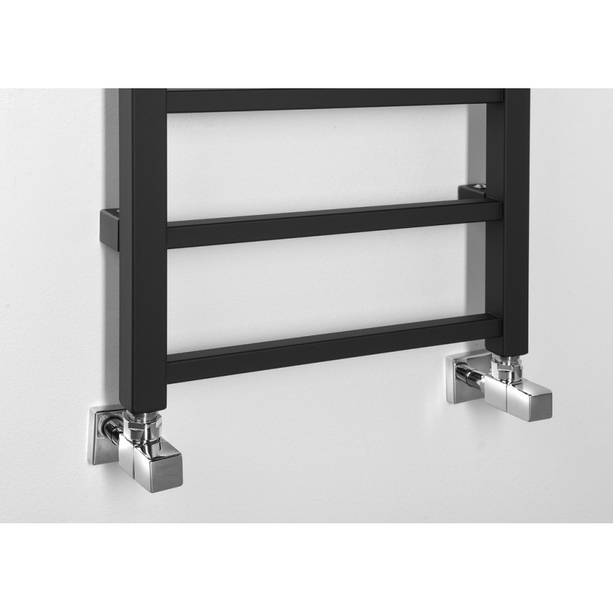 Sapho - Kopalniški radiator METRO DOS 323W 40x150 cm mat črna