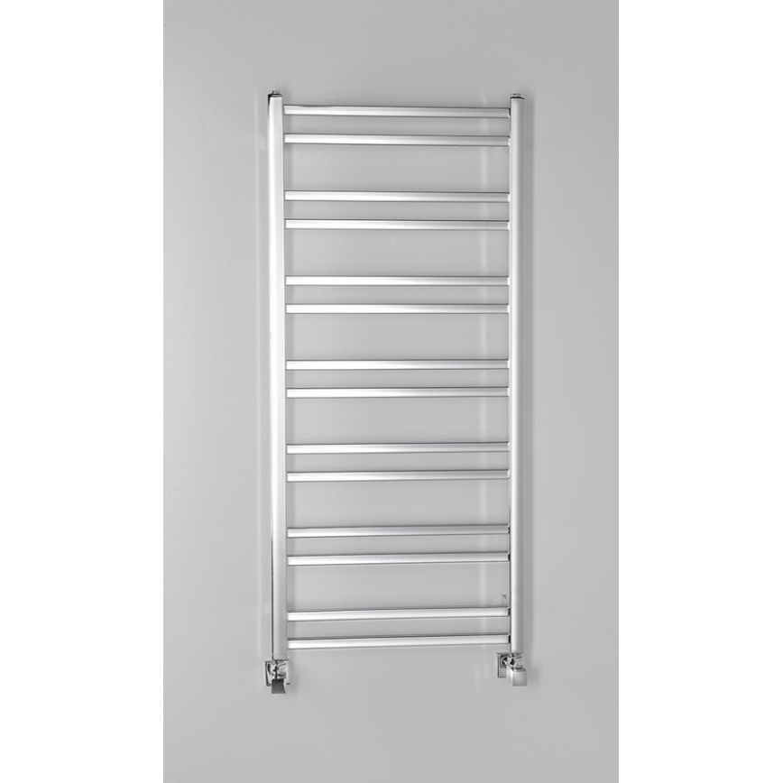 Sapho - Kopalniški radiator METRO DOS 343W/230V 50x110 cm sijajni krom