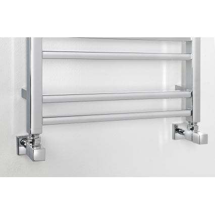 Sapho - Kopalniški radiator METRO DOS 343W/230V 50x110 cm sijajni krom