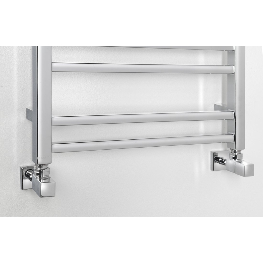 Sapho - Kopalniški radiator METRO DOS 343W/230V 50x110 cm sijajni krom