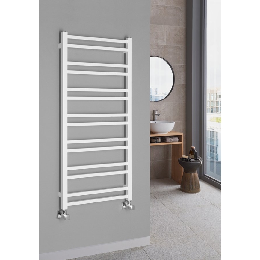Sapho - Kopalniški radiator METRO DOS 343W/230V 50x110 cm v mat beli barvi