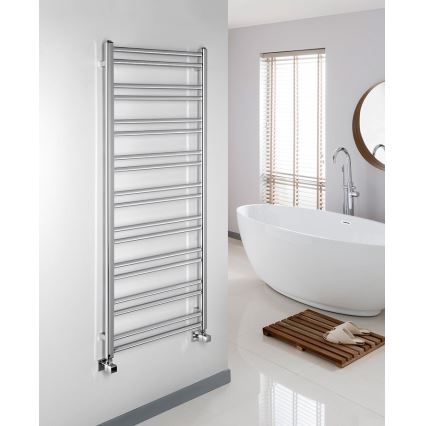 Sapho - Kopalniški radiator METRO DOS 476W/230V 55x143 cm poliran krom