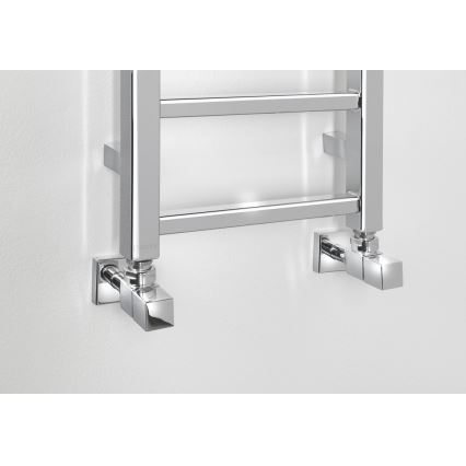 Sapho - Kopalniški radiator METRO LIGHT 114x30 cm sijajni krom