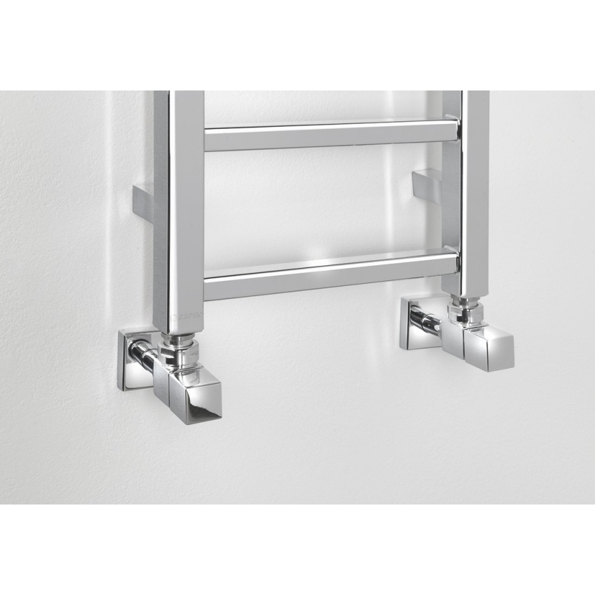 Sapho - Kopalniški radiator METRO LIGHT 114x30 cm sijajni krom