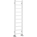 Sapho - Kopalniški radiator METRO LIGHT 114x30 cm sijajni krom