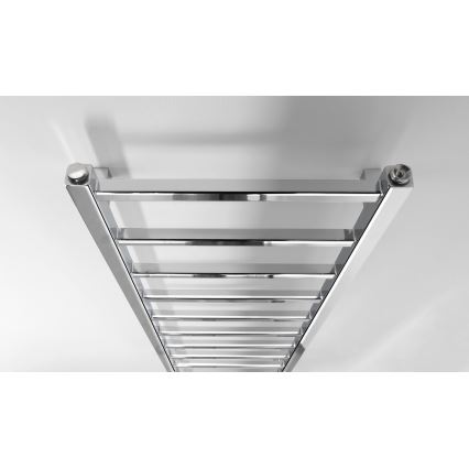 Sapho - Kopalniški radiator METRO LIGHT 114x40 cm sijajni krom