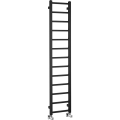 Sapho - Kopalniški radiator METRO LIGHT 150x30 cm bela