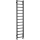 Sapho - Kopalniški radiator METRO LIGHT 150x30 cm bela