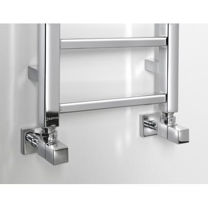 Sapho - Kopalniški radiator METRO LIGHT 150x30 cm sijajni krom