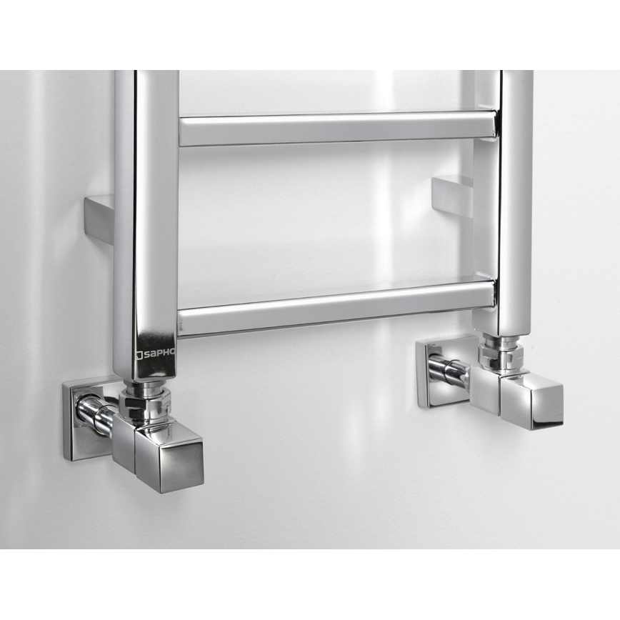 Sapho - Kopalniški radiator METRO LIGHT 150x30 cm sijajni krom