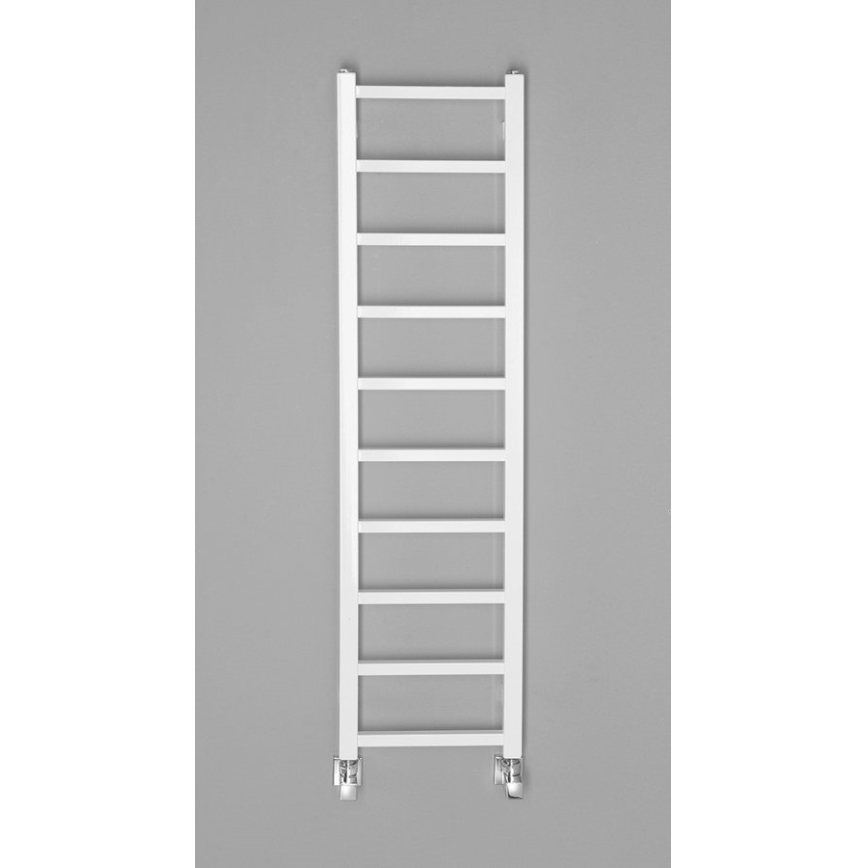 Sapho - kopalniški radiator METRO LIGHT, 211 W, 30 x 114 cm, v beli barvi