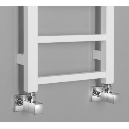 Sapho - kopalniški radiator METRO LIGHT, 211 W, 30 x 114 cm, v beli barvi