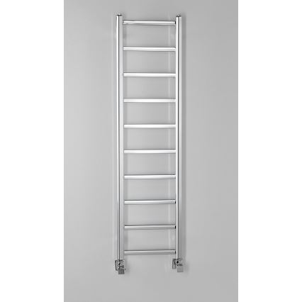 Sapho - Kopalniški radiator METRO LIGHT 211W/230V 30x114 cm sijajni krom