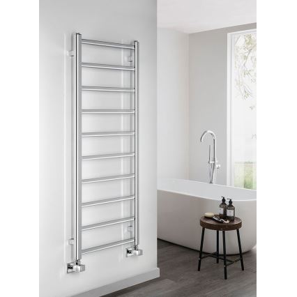 Sapho - Kopalniški radiator METRO LIGHT 247W/230V 40x114 cm sijajni krom