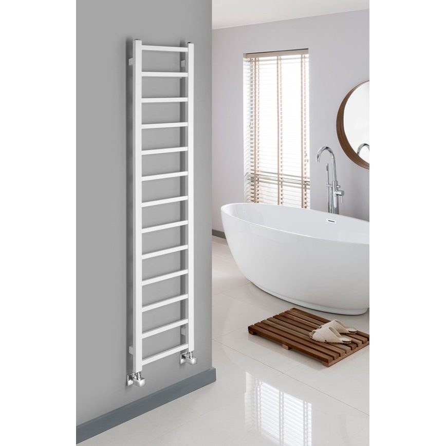 Sapho - Kopalniški radiator METRO LIGHT 276W 30x150 cm bela