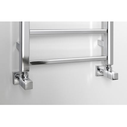 Sapho - Kopalniški radiator METRO LIGHT 323W/230V 40x150 cm sijajni krom