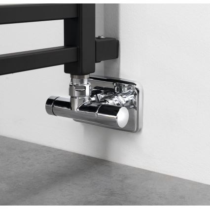 Sapho - Kopalniški radiator METRO SPACE 525W/230V 55x143 cm mat črna