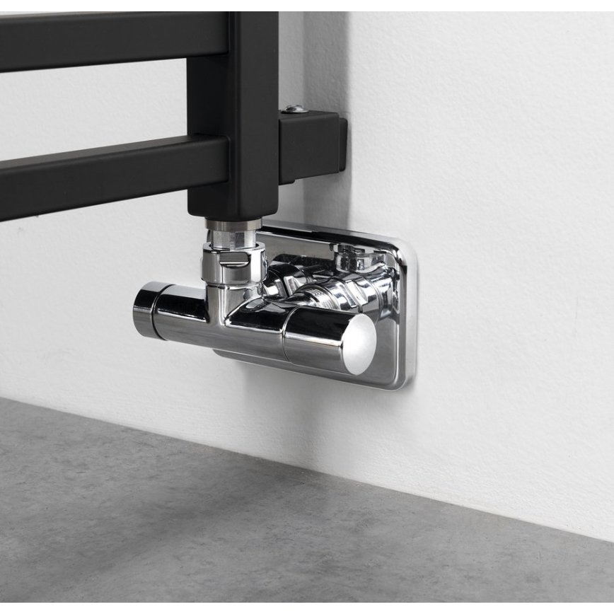 Sapho - Kopalniški radiator METRO SPACE 525W 55x143 cm mat črna