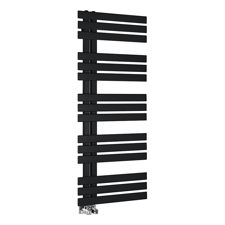 Sapho - Kopalniški radiator SILVANA 561W/230V 50x123 cm mat črna