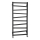 Sapho - Kopalniški radiator ZIG 110x50 cm antracit